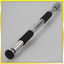 Pull-up Door Bar Attachment Gym Abs Biceps Triceps Back Abdominal Workout silver