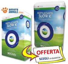Bottos SLOW K 13-5-20 → 4 kg ZollaVerde Concime Fertilizzante Per Tappeto Erboso