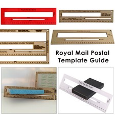 Postage Ruler Royal Mail PIP PPI Postal Template Letter Size Charge Guide