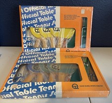 Vintage Portable Ping Pong Set - Trans Global Sports Company - 1 set/2 In Stock