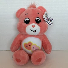 Care Bears Pink Plush Love A Lot Bear 10” Basic Fun 2022 New With Tags NWT Toy