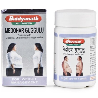Baidyanath MEDOHAR Guggulu Guggul (120 Tablets) / For Weight Management