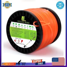 String Trimmer Line Square Orange Heavy Duty Weed Eater String Premium Nylon U