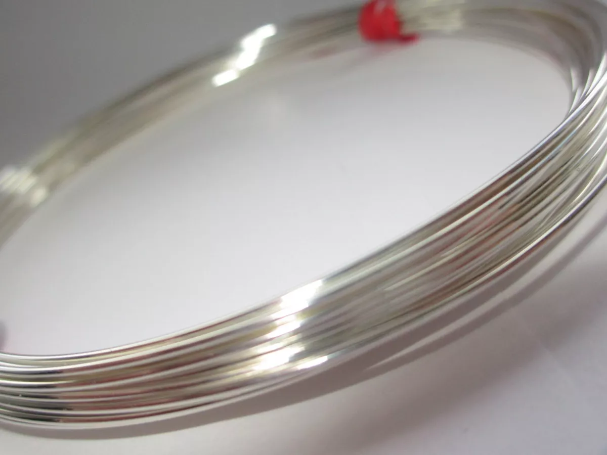 925 Sterling Silver Round Wire 30 Gauge 0.25mm Soft 10 feet