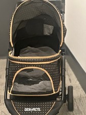 Petmate Gen7 Promenade Pet Stroller Gold Nugget Dogs Cats Up to 50 lbs - G2340GN