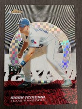 2005 Topps Finest Mark Teixeira Xfractor Refractor #106 serial /250