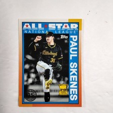2025 Topps - Paul Skenes - #90AS-17 - ALL STAR - '90 Anniversary Rookie Gold Cup