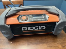 RIDGID 18V Hybrid Jobsite Radio with Bluetooth Wireless Technology Tool Only