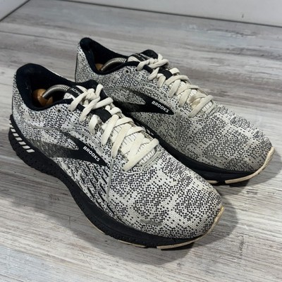 Brooks Shoes Women 8.5 Adrenaline 21 Running Sneakers Black White Athleisure 