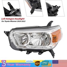 For 2010-11 2012 2013 Toyota 4Runner Headlamp Left Halogen Headlight Driver Side