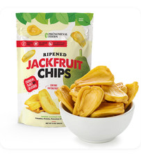 Phonomenal Ripened Jackfruit Chips 13oz Crunchy Jackfruit Healthy Fruit