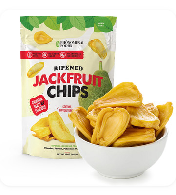 Phonomenal Ripened Jackfruit Chips 13oz | Crunchy Jackfruit | Healthy Fruit