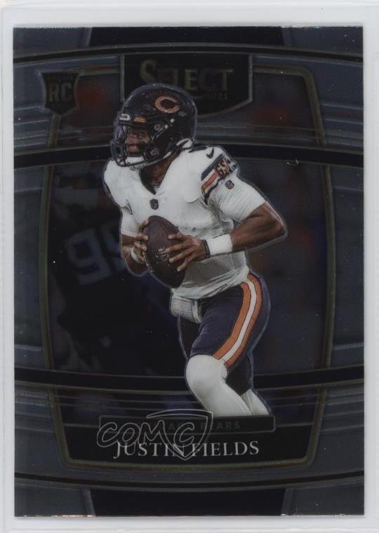 2021 Panini Select Concourse Justin Fields #50 0q1p