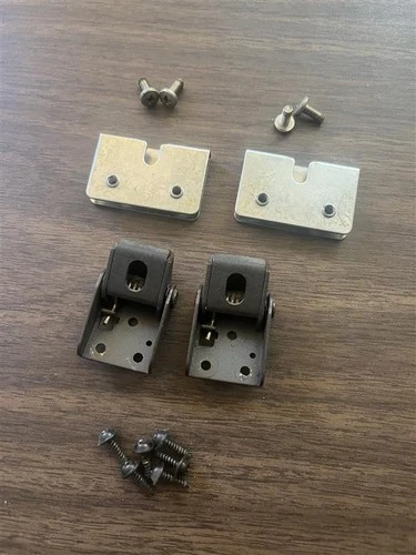 Sansui SR-222 turntable dust cover hinges