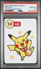 2025 POKEMON TARUKA 1ST PLACE-ROUND 1 PIKACHU PSA 10