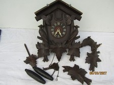 ancien coucou horloge pendule foret noire