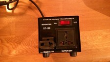 Seven Star ST-100 100W Step Up Down Voltage Transformer 110V 220V Converter