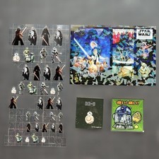 Star Wars Sticker Set EP6, Includes Darth Vader, Yoda, Kylo Ren, 46 Stickers,
