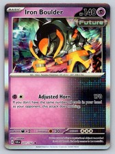 Iron Boulder 071/142 Holo Rare Stellar Crown Pokemon Card - NM