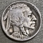 1918s Buffalo nickel, nice original VF condition coin full date 3/4 horn detail
