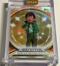 2025 Topps Pixar Gold Miriam Mendelsohn Perfection (Encased) Orange #25/25