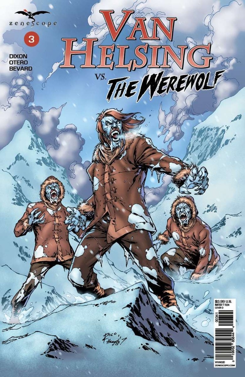 Van Helsing vs. the Werewolf #3D VF/NM; Zenescope | Chuck Dixon
