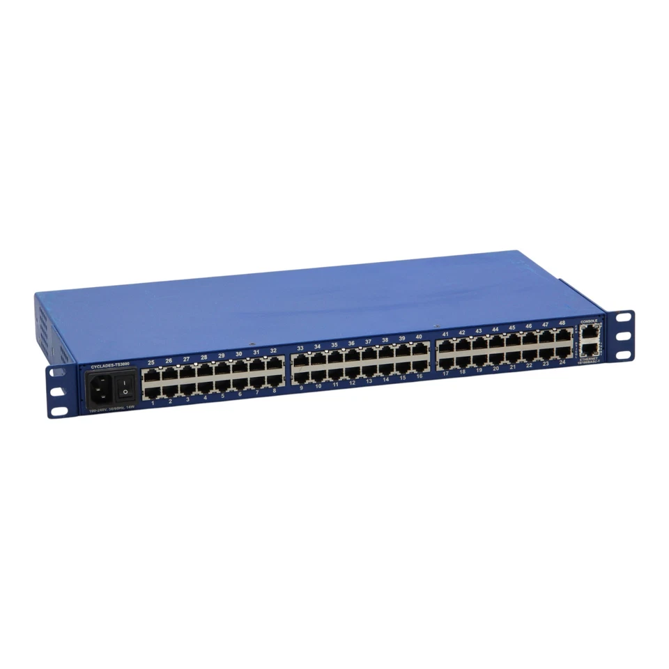 Cyclades TS3000 48-Port RS-232 RJ-45 Serial Console Terminal Server - Bild 3 von 4