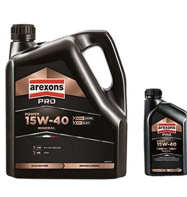 OLIO MOTORE 15W-40 POWER AREXONS PRO COD. 93861 LATTINA DA 4 LITRI COD. 93861