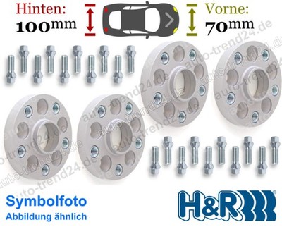 HR Spurverbreiterung DRA 70mm & 100mm/Achse für Porsche 911 992 Bj. 2019-2024
