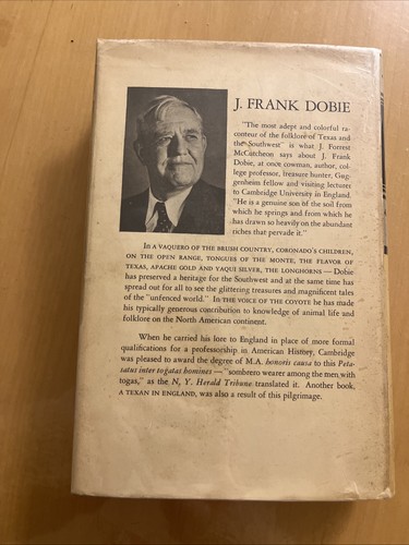The Voice of the Coyote - J. Frank Dobie - Little Brown 1949 1st Ed HB DJ 10 - Photo 2/23
