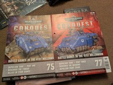 Warhammer Conquest Magazine No 75 and 77 magazine only