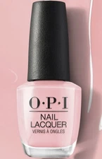 OPI NAIL ( I THINK IN PINK ) NAIL LACQUER POLISH H38 0.5 OZ - PINK COLOR