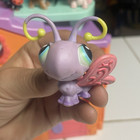 Hasbro Littlest Pet Shop LPS Butterfly #093 Pet Figure Purple Pink w/ Pink Wings — photo 1