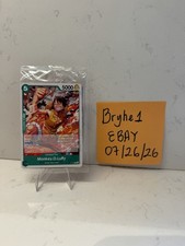 One Piece Card Game Monkey.D.Luffy Promo P-135 SEALED OP16 Pre-Release