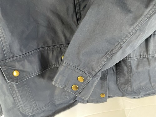 Laura Scott Women's Plus Size 2x Blue Button Up And Zipper Jacket 100% Cotton - Picture 4 of 8