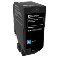 74C20C0 Lexmark Cs72X Toner Cyan St Return 3000Seiten (0734646601344)