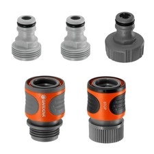 GARDENA (18270-81) 5 Piece Quick Connect Starter Set Fittings and Connectors