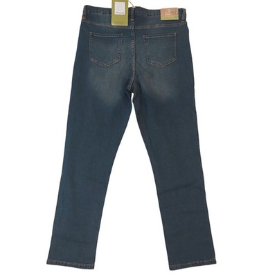 Serra Denim Circulose Jeans Women's Size L Blue Straight Leg Sustainable