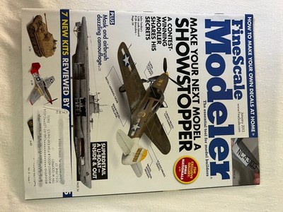 FineScale Modeler Magazine January 2013 Vol 31 Issue 1 Modeling Tips Italeri