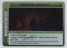 2008 Chaotic TCG Zenith of the the Hive 1st Edition Foil Oipont's Lookout #96