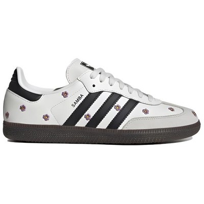 adidas Samba OG White Embroidered Floral W - IF4398 | eBay