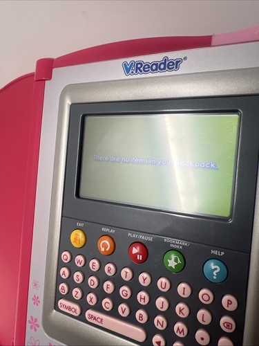 Vtech V.Reader Interactive eReading System Learning Pink With 5 Games V Reader - Picture 3 of 12