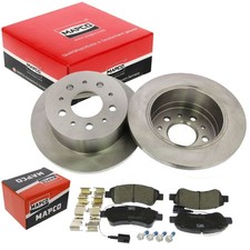 MAPCO BREMSSCHEIBEN 280mm + BELÄGE HINTEN passend für CITROËN JUMPER FIAT DUCATO