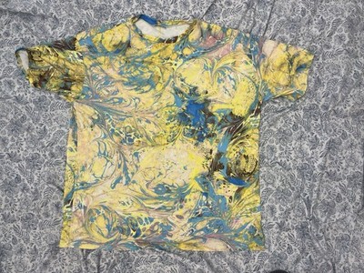 Fashion Nova Women 1X Print T-Shirt Multi Color Pre-owned