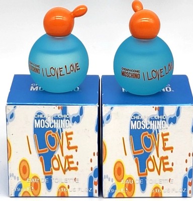 X2 I Love Love Cheap And Chic by Moschino for Women - 4.9 ml EDT Splash (Mini)