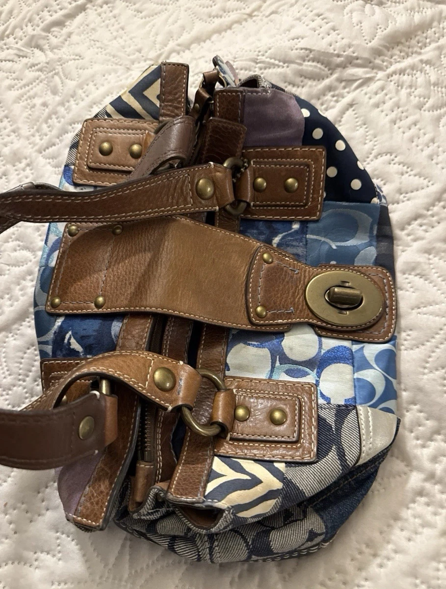 Coach Patchwork Zip Satchel/Top Handle Bag Handbags & Bags for