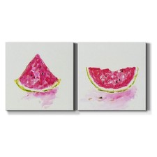 Renditions Gallery Summer Slice Wall Art Canvas 10 in H x 10 in W Made in USA