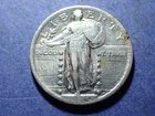 1920 Standing Liberty Quarter  Fine details