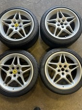 Ferrari F355 512tr Bbs Iding Wheels 2 X 18x8j Et34 And 2 X 18x10.5j Et65.