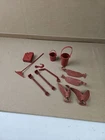 Vintage 1980's Barbie Dallas Horse Trailer Accessories Western Barbie